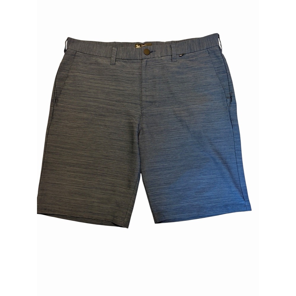 Hurley Nike Dri-FIT Hybrid Walk Shorts Mens 36 Navy Blue Golf Casual